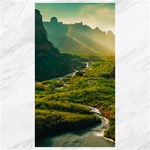 Mountains Trees Forest Canvas 40  x 72 