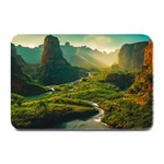 Mountains Trees Forest Plate Mats