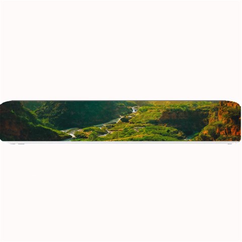 Mountains Trees Forest Small Bar Mat from ArtsNow.com 24 x4  Bar Mat