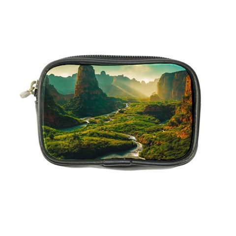 Mountains Trees Forest Coin Purse from ArtsNow.com Front