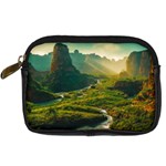 Mountains Trees Forest Digital Camera Leather Case
