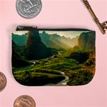 Mountains Trees Forest Mini Coin Purse