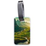 Mountains Trees Forest Luggage Tag (two sides)