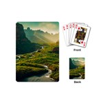 Mountains Trees Forest Playing Cards Single Design (Mini)