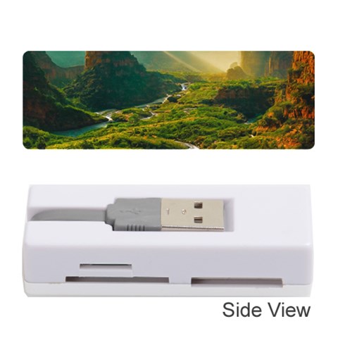 Mountains Trees Forest Memory Card Reader (Stick) from ArtsNow.com Front