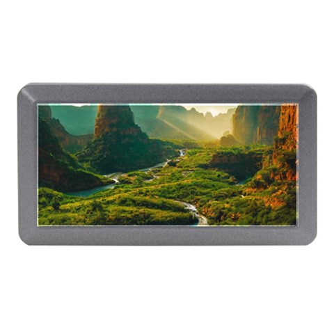 Mountains Trees Forest Memory Card Reader (Mini) from ArtsNow.com Front