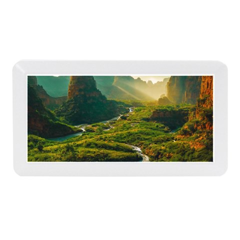 Mountains Trees Forest Memory Card Reader (Mini) from ArtsNow.com Front