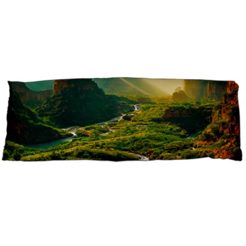Mountains Trees Forest One Side Body Pillow Cases from ArtsNow.com Body Pillow Case