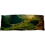 Mountains Trees Forest 40 x15  Body Pillow Case Dakimakura (Two Sides)