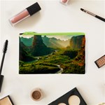 Mountains Trees Forest Cosmetic Bag (XS)