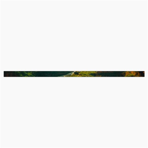 Mountains Trees Forest Roll Up Canvas Pencil Holder (L) from ArtsNow.com Strap