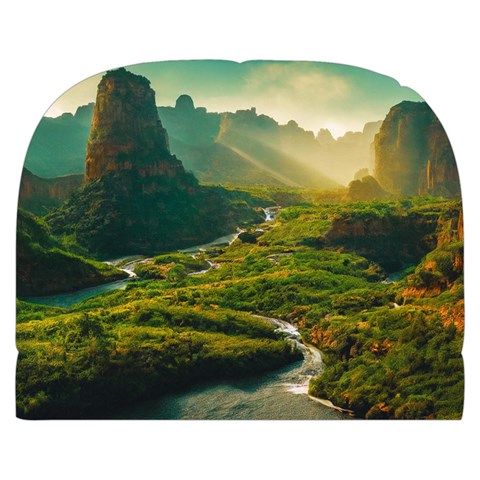 Mountains Trees Forest Make Up Case (Small) from ArtsNow.com Back