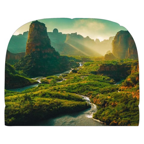 Mountains Trees Forest Make Up Case (Large) from ArtsNow.com Back