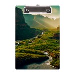 Mountains Trees Forest A5 Acrylic Clipboard