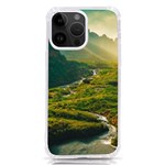 Mountains Trees Forest iPhone 14 Pro Max TPU UV Print Case