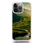 Mountains Trees Forest iPhone 13 Pro TPU UV Print Case