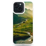 Mountains Trees Forest iPhone 15 Plus TPU UV Print Case