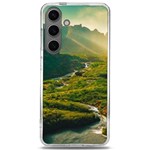 Mountains Trees Forest Samsung Galaxy S24 6.2 Inch TPU UV Case