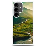 Mountains Trees Forest Samsung Galaxy S24 Plus 6.7 Inch TPU UV Case