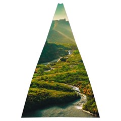 Mountains Trees Forest Automatic Folding Umbrella with Case (Large) from ArtsNow.com 13.71 x19.92  Umbrella - 6