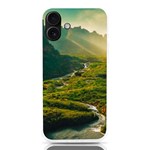 Mountains Trees Forest iPhone 16 Plus TPU UV Print Case