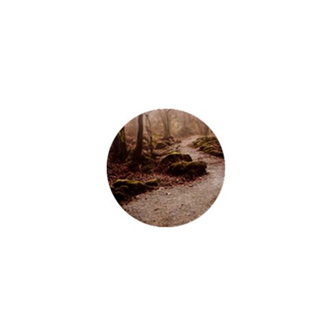 Path Trees Forest Fantasy 1  Mini Buttons from ArtsNow.com Front