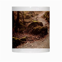 Path Trees Forest Fantasy White Mug from ArtsNow.com Center