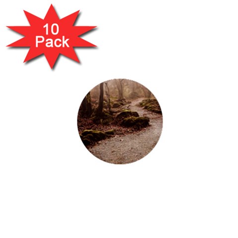 Path Trees Forest Fantasy 1  Mini Buttons (10 pack)  from ArtsNow.com Front