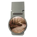 Path Trees Forest Fantasy Money Clips (Round) 
