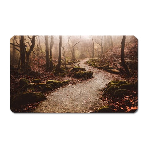 Path Trees Forest Fantasy Magnet (Rectangular) from ArtsNow.com Front