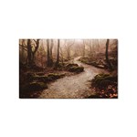 Path Trees Forest Fantasy Sticker Rectangular (10 pack)