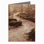 Path Trees Forest Fantasy Greeting Card