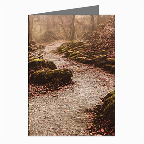 Path Trees Forest Fantasy Greeting Cards (Pkg of 8) from ArtsNow.com Left