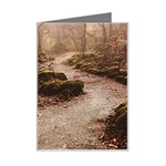 Path Trees Forest Fantasy Mini Greeting Card
