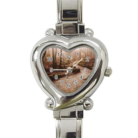 Path Trees Forest Fantasy Heart Italian Charm Watch from ArtsNow.com Front