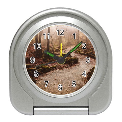 Path Trees Forest Fantasy Travel Alarm Clock from ArtsNow.com Front