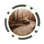 Path Trees Forest Fantasy Poker Chip Card Guard