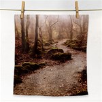Path Trees Forest Fantasy Face Towel