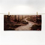 Path Trees Forest Fantasy Hand Towel
