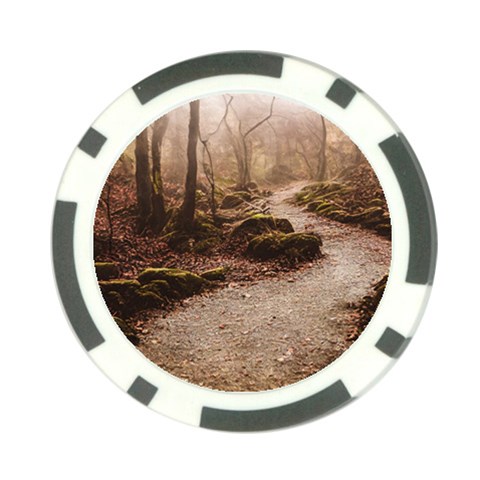 Path Trees Forest Fantasy Poker Chip Card Guard (10 pack) from ArtsNow.com Front