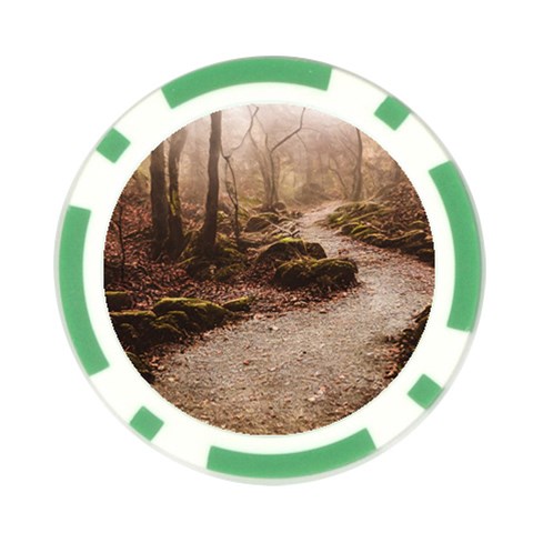 Path Trees Forest Fantasy Poker Chip Card Guard (10 pack) from ArtsNow.com Front