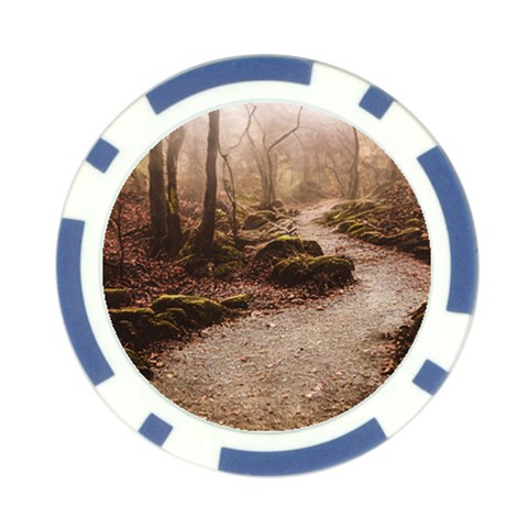 Path Trees Forest Fantasy Poker Chip Card Guard (10 pack) from ArtsNow.com Front