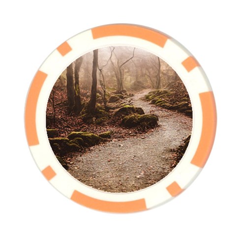 Path Trees Forest Fantasy Poker Chip Card Guard (10 pack) from ArtsNow.com Front