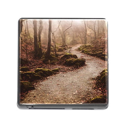 Path Trees Forest Fantasy Memory Card Reader (Square 5 Slot) from ArtsNow.com Front