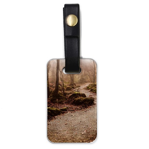 Path Trees Forest Fantasy Luggage Tag (one side) from ArtsNow.com Front