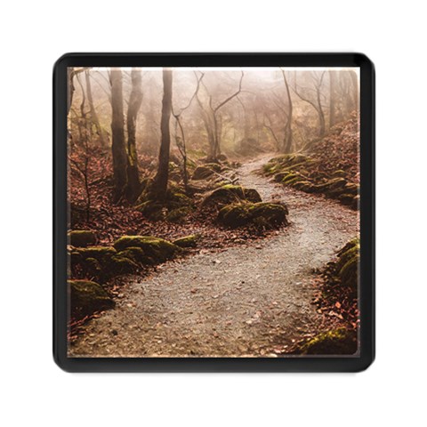 Path Trees Forest Fantasy Memory Card Reader (Square) from ArtsNow.com Front
