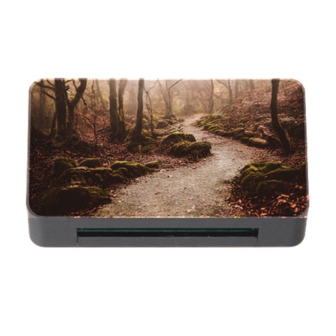 Path Trees Forest Fantasy Memory Card Reader with CF from ArtsNow.com Front
