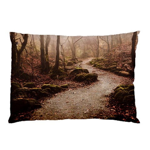 Path Trees Forest Fantasy Pillow Case (Two Sides) from ArtsNow.com Front