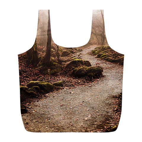 Path Trees Forest Fantasy Full Print Recycle Bag (L) from ArtsNow.com Front