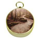 Path Trees Forest Fantasy Gold Compasses